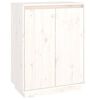 vidaXL Zapatero de madera maciza de pino 60x35x80 cm