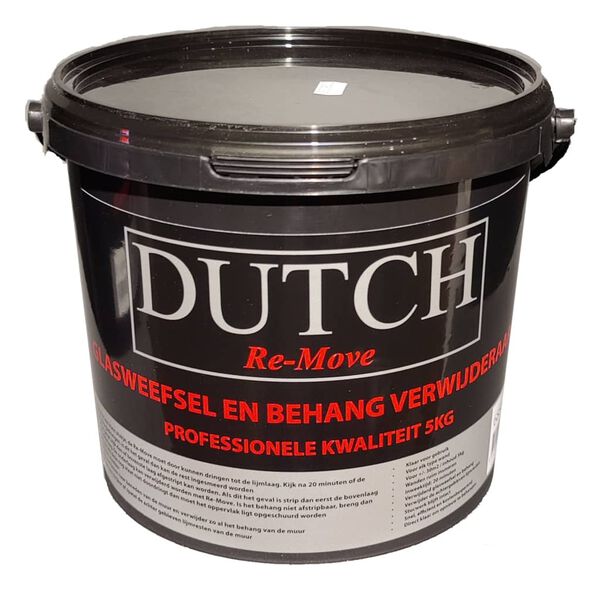 DUTCH WALLCOVERINGS Eliminador papel pintado de fibra de vidrio 5 kg