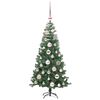 vidaXL &Aacute;rbol de Navidad con 150 LED con soporte Verde 120 cm PVC