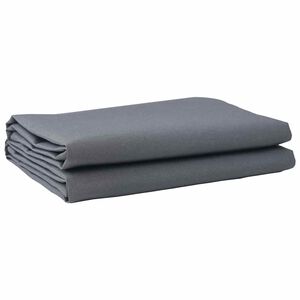 vidaXL Tela de Repuesto para Toldos Gris antracita 1000 x 160 cm