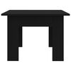 vidaXL Mesa de centro madera contrachapada negro 100x60x42 cm
