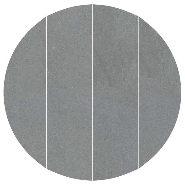 vidaXL Tapiz de suelo piscina geotextil de poli&eacute;ster gris claro &Oslash;500cm