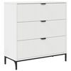 vidaXL Aparador 79,5 x 33 x 82 cm Madera de ingenier&iacute;a