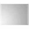 vidaXL Espejo de ba&ntilde;o LED Transparente 80 x 60 cm vidrio templado