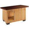 Ferplast Caseta para perros Baita 80 marr&oacute;n 102x70x65,5 cm 87015000