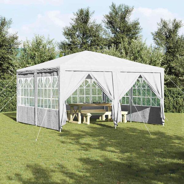 vidaXL Carpa de Fiesta 400 x 400 x 266 cm Polietileno