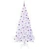 vidaXL &Aacute;rbol de Navidad artificial con 300 LED 210 cm PVC y Acero