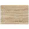 vidaXL Mueble de pared ba&ntilde;o madera ingenier&iacute;a roble Sonoma 60x25x40 cm