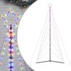 vidaXL &Aacute;rbol de Navidad LED 615 LEDs de colores 404,5 cm