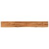 vidaXL Estante pared rectangular madera acacia borde vivo 180x20x3,8cm