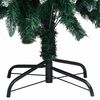 vidaXL Árbol de Navidad artificial Verde 180 cm PVC y Acero y Plástico