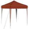 vidaXL Carpa Plegable para Fiestas Terracota 195 x 195 x 245 cm