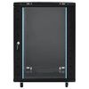 vidaXL Rack de servidores 15U 19" IP20 negro 60x45x86 cm