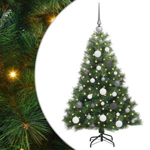 vidaXL &Aacute;rbol de Navidad artificial con 150 LED Verde 120 cm PE y PVC