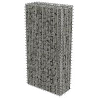 vidaXL Muro de gaviones con cubiertas acero galvanizado 50x20x100 cm