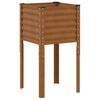 vidaXL Jardinera de jard&iacute;n 45x45x88 cm de acero corten