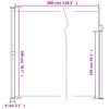 vidaXL Toldo lateral retr&aacute;ctil crema 200x300 cm