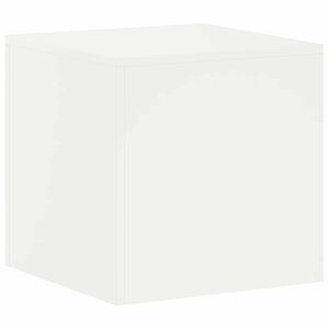vidaXL Soporte de plantas Blanco 40 x 40 x 40 cm Acero