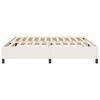 vidaXL Cama tipo Box Spring Crema 200 x 200 cm Telas de pana