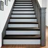 vidaXL Pelda&ntilde;os de escalera 16 uds madera maciza roble marr&oacute;n oscuro