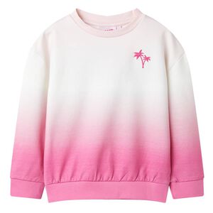 vidaXL Sudadera infantil rosa claro 116