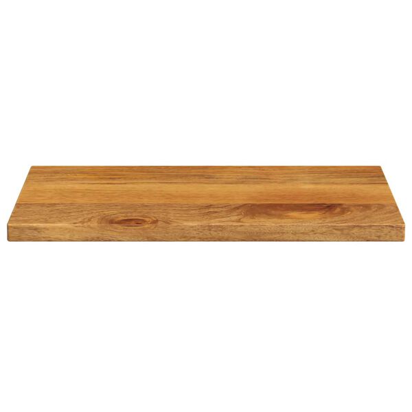 vidaXL Tablero de mesa rectangular madera maciza mango 50x30x2,5 cm