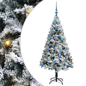 vidaXL &Aacute;rbol de Navidad artificial 150 cm PVC y Acero y Pl&aacute;stico