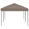 vidaXL Carpa para fiestas plegable gris taupe 3x6 m