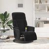 vidaXL Silla de masajes reclinable Negro 91 x 71 x 105 cm Terciopelo