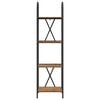 vidaXL Estante de libros Madera vieja 40 x 30 x 146 cm