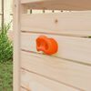 vidaXL Agarre de escalada 2 pcs Naranja 100 x 67 x 43 mm PP