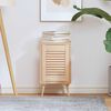vidaXL Puerta de armario de lamas madera de pino maciza 39,5x29,5 cm