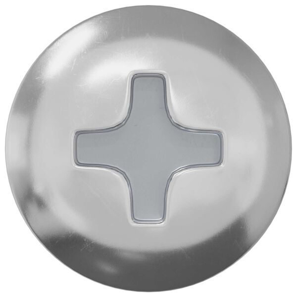 vidaXL Tornillos de Madera 12 pcs Plateado M3,5 x 20 mm Acero