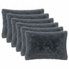 vidaXL Funda de almohada 6 pcs HEERLEN Gris antracita 50 x 70 cm