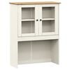 vidaXL Aparador alto VIGO madera maciza de pino blanco 78x40x175 cm