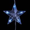 vidaXL Cortina de luces estrellas 500 LEDs azul 8 funciones