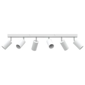 vidaXL Foco de techo con focos 73 x 6 x 16 cm Metal
