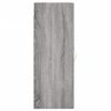 vidaXL Armario de pared madera de ingenier&iacute;a gris Sonoma 34,5x34x90 cm