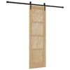 vidaXL Puerta Corredera ORKDAL Natural 61 x 198,5 cm