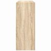 vidaXL Vitrina Roble Sonoma 116 x 30 x 75 cm Madera contrachapada