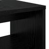vidaXL Mueble de TV Roble Negro 100 x 30 x 40 cm Madera de ingenier&iacute;a