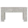 vidaXL Mesa de centro madera de ingenier&iacute;a gris hormig&oacute;n 101x49x52 cm