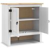 vidaXL Mueble colgante Corona 70 x 33 x 71,5 cm Madera de pino macizo