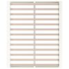 vidaXL Estructura de cama madera maciza blanco 120x200 cm