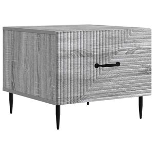 vidaXL Mesa de Caf&eacute; Gris Sonoma 49 x 50 x 40 cm Madera de Ingenier&iacute;a
