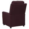 vidaXL Sillón de masaje elevable tela morado