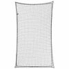 vidaXL Red de remolque con cuerda el&aacute;stica PP negro 2,1x1,25 m