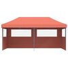 vidaXL Carpa de Fiesta Terracota 292 x 580 x 315 cm Tela Oxford