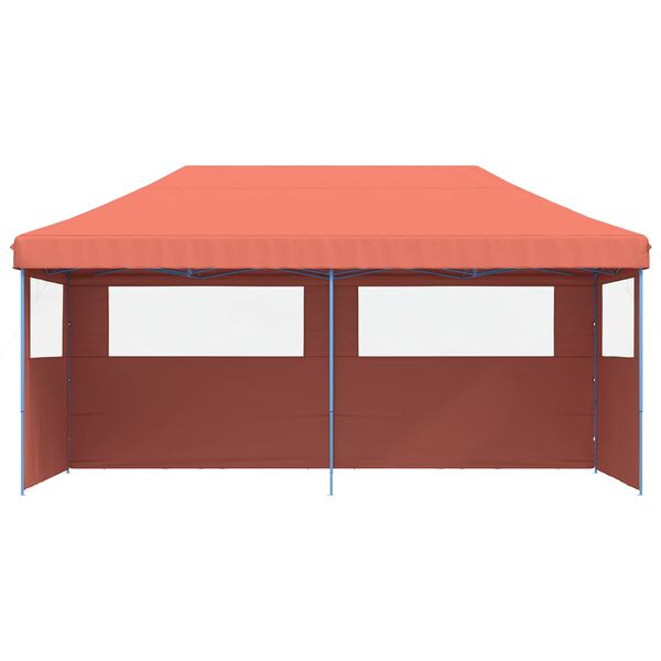 vidaXL Carpa de Fiesta Terracota 292 x 580 x 315 cm Tela Oxford