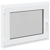 vidaXL Ventana de s&oacute;tano "RISOR" 80x50 cm oscilobatiente DIN izquierda blanca